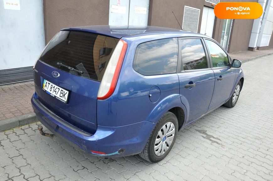 Ford Focus, 2008, Газ пропан-бутан / Бензин, 190 тыс. км, Универсал, Синий, Львов 110749 фото