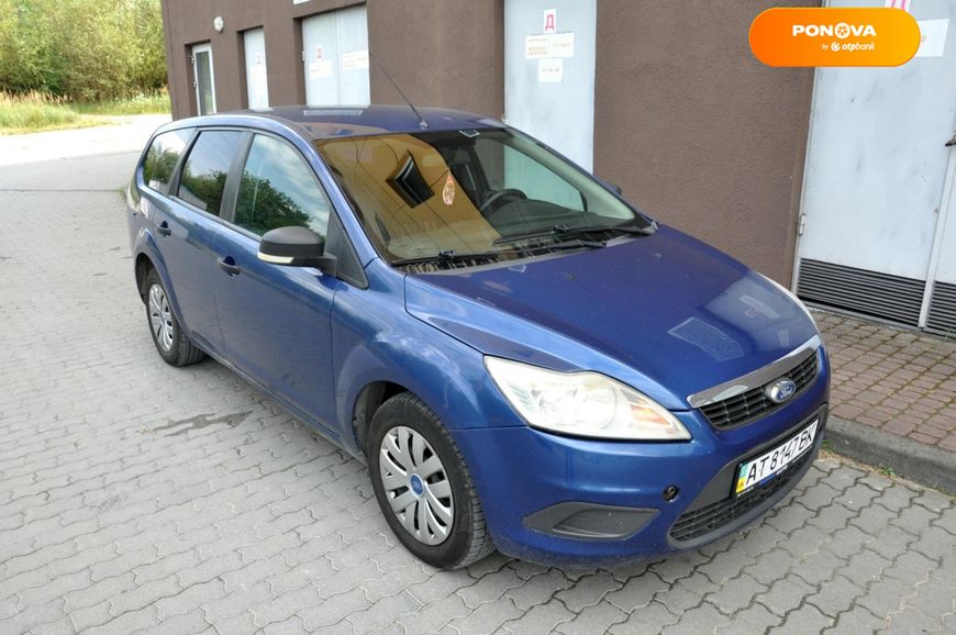 Ford Focus, 2008, Газ пропан-бутан / Бензин, 190 тыс. км, Универсал, Синий, Львов 110749 фото