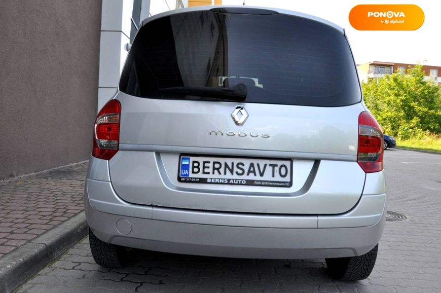 Renault Modus, 2009, Газ пропан-бутан / Бензин, 1.6 л., 200 тис. км, Хетчбек, Сірий, Львів 20137 фото