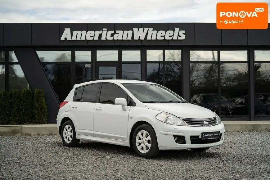 Nissan TIIDA, 2010 р., Бензин, 101 тис. км, Хетчбек, Білий, Чернівці AT-10415814 фото