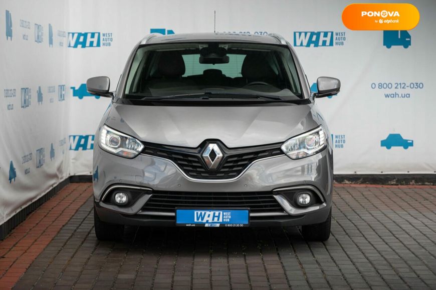 Renault Grand Scenic, 2018, Дизель, 1.6 л., 206 тис. км, Мінівен, Сірий, Луцьк 103309 фото