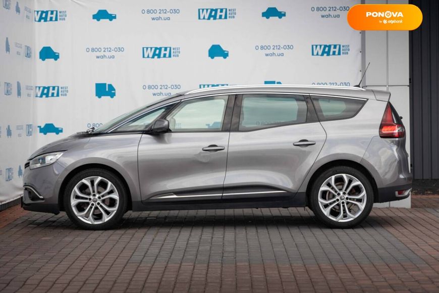 Renault Grand Scenic, 2018, Дизель, 1.6 л., 206 тис. км, Мінівен, Сірий, Луцьк 103309 фото