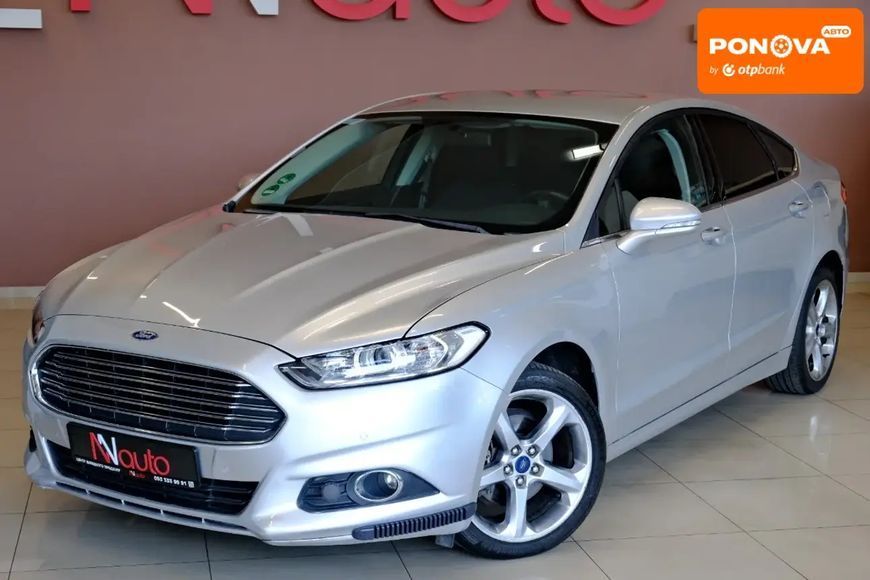 Ford Fusion, 2015 г., Бензин, 124 тыс. км, Седан, Серый, Одесса AT-10417665 фото