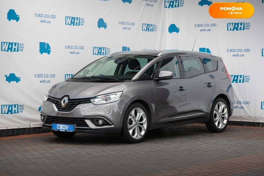 Renault Grand Scenic, 2018, Дизель, 1.6 л., 206 тис. км, Мінівен, Сірий, Луцьк 103309 фото