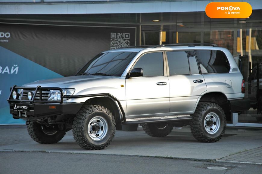 Toyota Land Cruiser, 2006, Дизель, 4.2 л., 124 тис. км, Позашляховик / Кросовер, Сірий, Харків 46014 фото