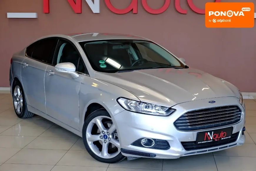Ford Fusion, 2015 г., Бензин, 124 тыс. км, Седан, Серый, Одесса AT-10417665 фото