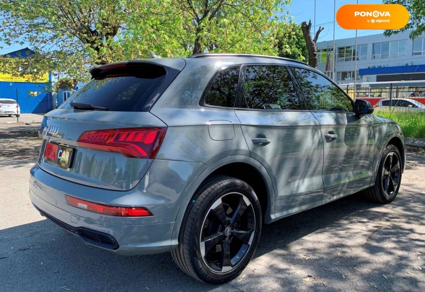 Audi SQ5, 2018, Бензин, 3 л., 93 тис. км, Позашляховик / Кросовер, Сірий, Київ 99793 фото