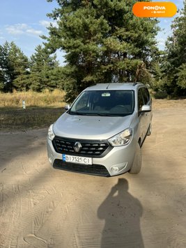 Renault Lodgy, 2017, Дизель, 1.46 л., 62 тис. км, Мінівен, Сірий, Кобеляки Cars-Pr-173111 фото