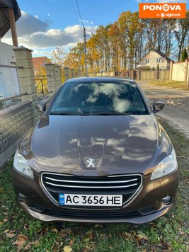 Peugeot 301, 2013, Дизель, 1.56 л., 170 тис. км, Седан, Коричневий, Луцьк Cars-Pr-264788 фото