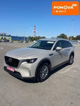 Mazda CX-90, 2023 г., Гибрид (HEV), 37 тыс. км, Внедорожник / Кроссовер, Серый, Днепр (Днепропетровск) AT-10427245 фото