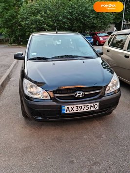 Hyundai Getz, 2005, Бензин, 1.09 л., 260 тис. км, Хетчбек, Чорний, Київ Cars-Pr-61058 фото