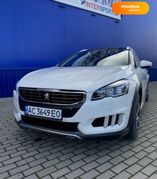 Peugeot 508 RXH, 2016, Гібрид (HEV), 2 л., 243 тис. км, Універсал, Білий, Нововолинськ Cars-Pr-127181 фото