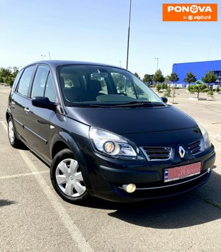 Renault Megane Scenic, 2009, Бензин, 1.6 л., 165 тис. км, Мінівен, Чорний, Одеса Cars-Pr-270674 фото