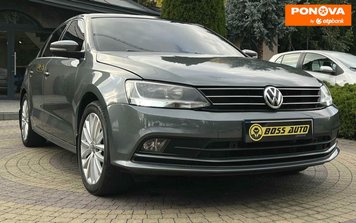 Volkswagen Jetta, 2015, Бензин, 1.8 л., 70 тис. км, Седан, Сірий, Львів 280736 фото