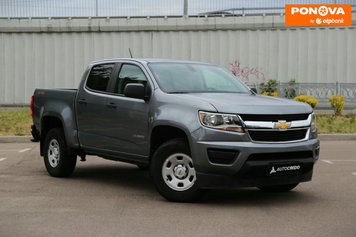 Chevrolet Colorado, 2018, Бензин, 3.56 л., 47 тис. км, Пікап, Сірий, Київ 14859 фото