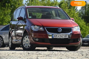 Volkswagen Touran, 2007, Бензин, 1.39 л., 192 тис. км, Мінівен, Червоний, Бердичів 103192 фото