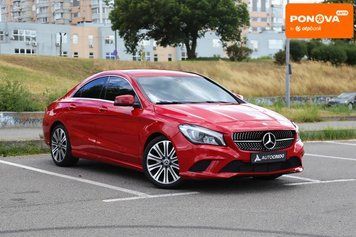 Mercedes-Benz CLA-Class, 2018 р., Бензин, 109 тис. км, Седан, Червоний, Київ AT-10426296 фото