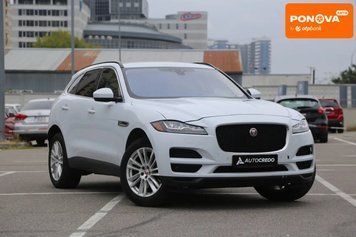 Jaguar F-Pace, 2017 г., Бензин, 132 тыс. км, Внедорожник / Кроссовер, Белый, Киев AT-10428180 фото