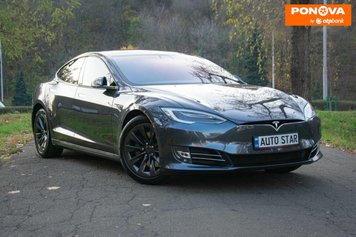 Tesla Model S, 2017, Електро, 116 тис. км, Ліфтбек, Сірий, Київ 278451 фото