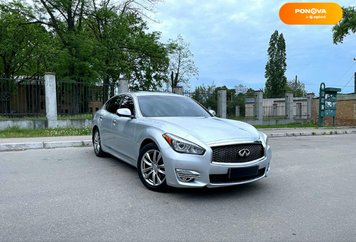 Infiniti Q70, 2015, Бензин, 3.7 л., 128 тис. км, Седан, Сірий, Рівне Cars-Pr-229498 фото