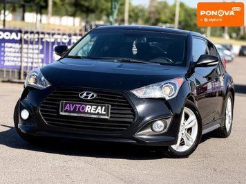 Hyundai Veloster, 2013 г., Бензин, 173 тыс. км, Хетчбек, Чорный, Кривой Рог AT-10425962 фото