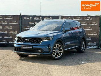 Kia Sorento, 2021 р., Дизель, 109 тис. км, Позашляховик / Кросовер, Синій, Київ AT-10425718 фото