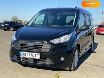 Ford Transit Connect, 2018, Бензин, 2 л., 98 тис. км, Мінівен, Чорний, Одеса Cars-Pr-236272 фото