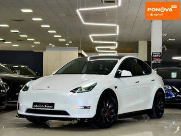 Tesla Model Y, 2022 р., Електро, 91 тис. км, Позашляховик / Кросовер, Білий, Миколаїв AT-10416804 фото