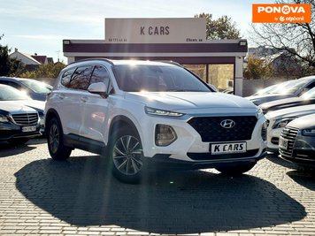 Hyundai Santa FE, 2018, Дизель, 2.2 л., 91 тис. км, Позашляховик / Кросовер, Білий, Одеса 280608 фото