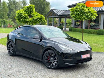 Tesla Model Y, 2020, Електро, 7.5 л., 73 тис. км, Позашляховик / Кросовер, Чорний, Львів 111333 фото