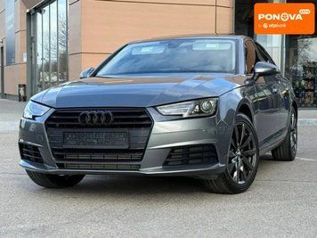 Audi A4, 2018 р., Бензин, 99 тис. км, Седан, Сірий, Дніпро (Дніпропетровськ) AT-10417142 фото