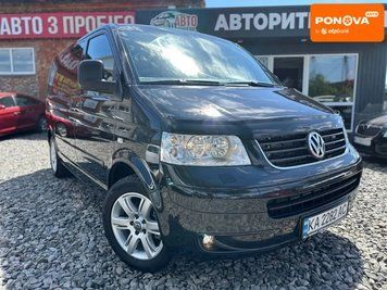 Volkswagen Multivan, 2006 р., Дизель, 330 тис. км, Мінівен, Чорний, Сміла AT-10418296 фото