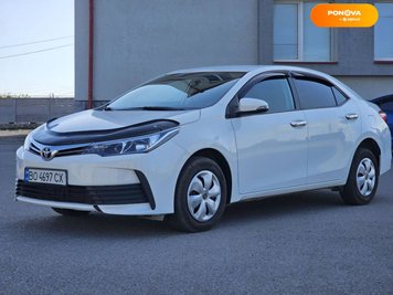Toyota Corolla, 2018, Газ пропан-бутан / Бензин, 1.3 л., 57 тис. км, Седан, Білий, Тернопіль 107471 фото