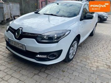 Renault Megane, 2015 г., Дизель, 215 тыс. км, Универсал, Белый, Хмельницкий AT-10402488 фото