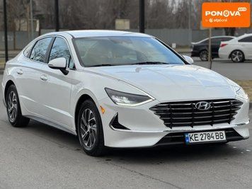 Hyundai Sonata, 2021 р., Гібрид (MHEV), 121 тис. км, Седан, Білий, Дніпро (Дніпропетровськ) AT-10415361 фото