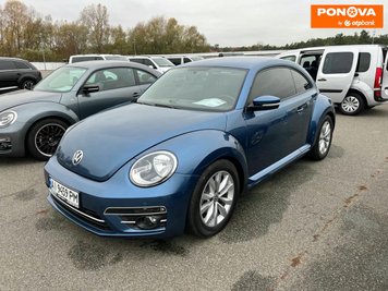 Volkswagen Beetle, 2018, Бензин, 1.98 л., 88 тис. км, Хетчбек, Синій, Київ Cars-Pr-265834 фото