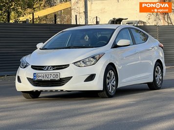 Hyundai Elantra, 2015, Бензин, 1.8 л., 136 тис. км, Седан, Білий, Одеса Cars-Pr-276546 фото