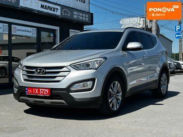 Hyundai Santa FE, 2015 р., Дизель, 187 тис. км, Позашляховик / Кросовер, Сірий, Житомир AT-10416845 фото