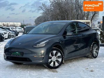 Tesla Model Y, 2022 р., Електро, 32 тис. км, Позашляховик / Кросовер, Сірий, Київ AT-10409886 фото