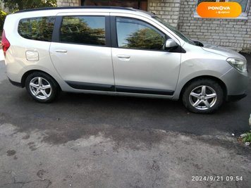 Dacia Lodgy, 2012, Бензин, 1.6 л., 166 тис. км, Мінівен, Сірий, Житомир Cars-Pr-220186 фото