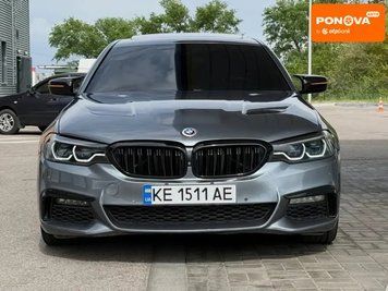 BMW 5 Series, 2017 р., Бензин, 141 тис. км, Седан, Сірий, Дніпро (Дніпропетровськ) AT-10418603 фото