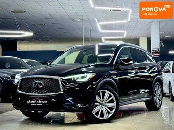 Infiniti QX50, 2021 г., Бензин, 75 тыс. км, Внедорожник / Кроссовер, Чорный, Николаев AT-10412796 фото