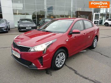 Kia Rio, 2021, Бензин, 1.37 л., 2 тис. км, Седан, Червоний, Київ 278270 фото