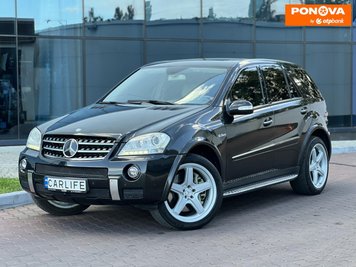 Mercedes-Benz M-Class, 2007, Газ пропан-бутан / Бензин, 6.3 л., 200 тис. км, Позашляховик / Кросовер, Чорний, Одеса 279013 фото