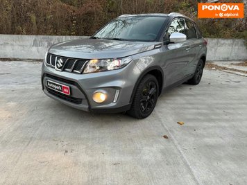 Suzuki Vitara, 2018, Бензин, 1.4 л., 128 тис. км, Позашляховик / Кросовер, Сірий, Київ 280532 фото