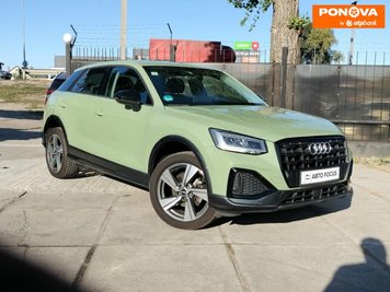 Audi Q2, 2020, Бензин, 1.5 л., 14 тис. км, Позашляховик / Кросовер, Зелений, Київ 250682 фото