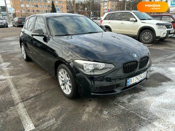 BMW 1 Series, 2014, Дизель, 2 л., 143 тис. км, Хетчбек, Чорний, Полтава Cars-Pr-234024 фото