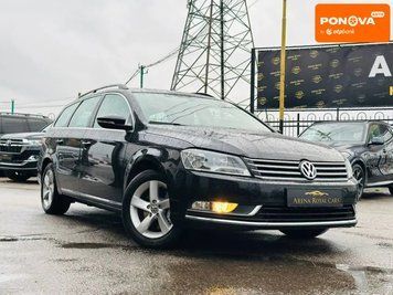 Volkswagen Passat, 2012 р., Бензин, 190 тис. км, Універсал, Чорний, Харків AT-10404105 фото