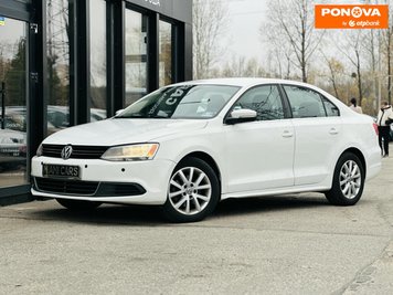 Volkswagen Jetta, 2013, Бензин, 1.8 л., 129 тис. км, Седан, Білий, Харків 278603 фото