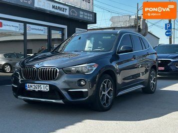 BMW X1, 2017 р., Бензин, 142 тис. км, Позашляховик / Кросовер, Сірий, Житомир AT-10415934 фото